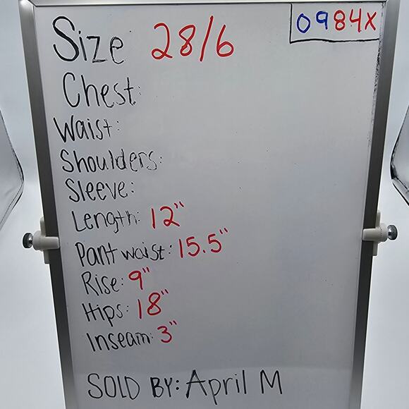 Cosmic Blue Love Womans 28/6 Jodie Midrise Denim Blue Jean Shorts in Riptide NEW - Picture 8 of 8